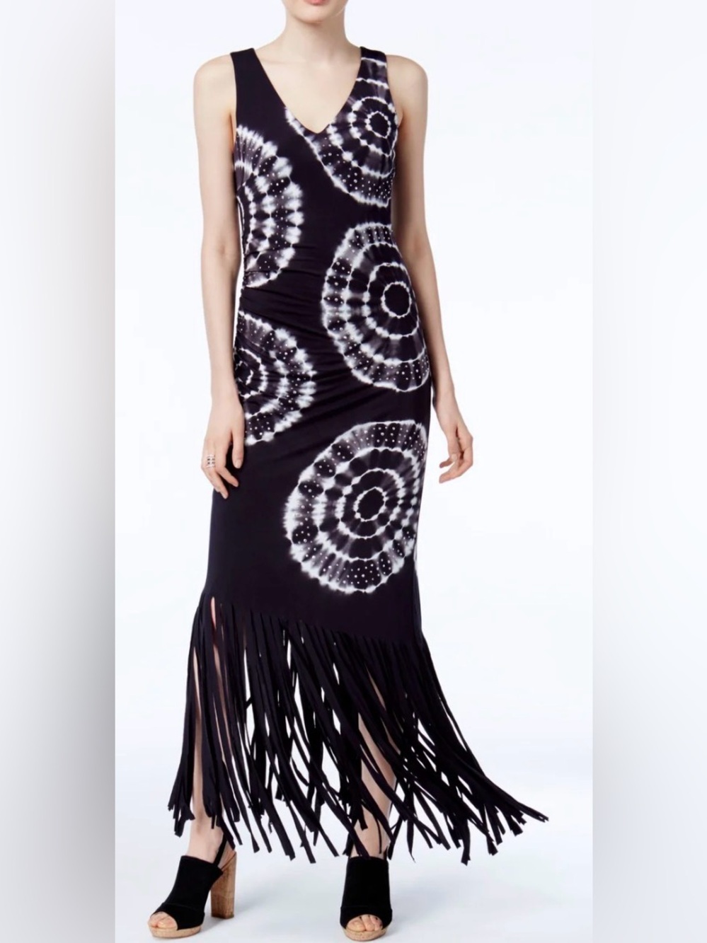 INC International Concepts Tie Dyed Maxi Dress